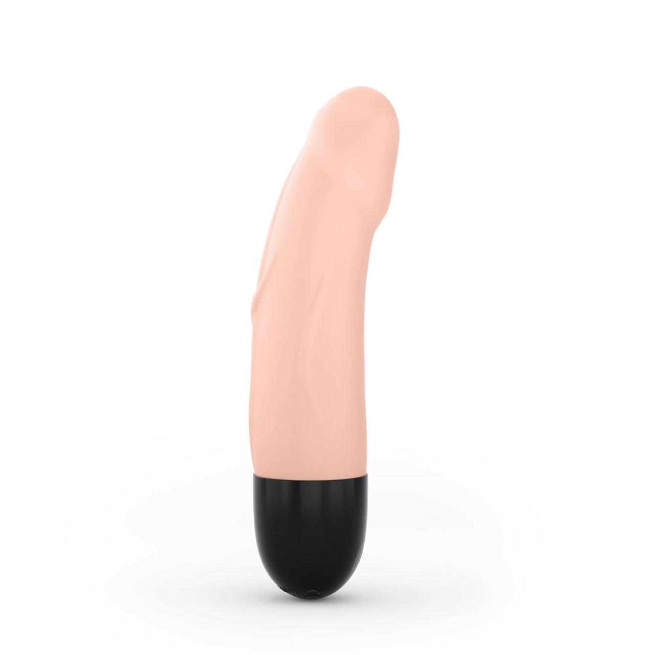 Вібратор Dorcel Real Vibration S Flesh 2.0, діаметр 3,7см, перезаряджається, для точки G 18+