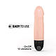 Вібратор Dorcel Real Vibration S Flesh 2.0, діаметр 3,7см, перезаряджається, для точки G  18+, фото 4