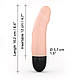 Вібратор Dorcel Real Vibration S Flesh 2.0, діаметр 3,7см, перезаряджається, для точки G  18+, фото 5