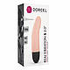 Вібратор Dorcel Real Vibration S Flesh 2.0, діаметр 3,7см, перезаряджається, для точки G  18+, фото 7