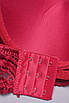 Бюстгалтер жіночий бордового кольору чашка D 157956T Безкоштовна доставка, фото 3