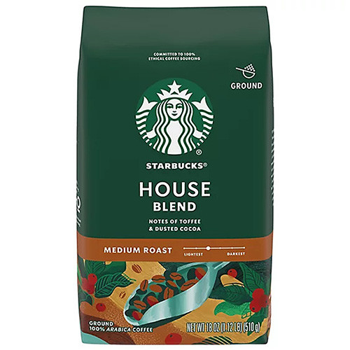 Мелена кава Starbucks House Blend 510г, США