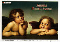 Набор почтовых открыток Angels. Engel. Anges.