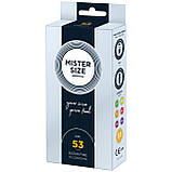 Презервативи Mister Size - pure feel - 53 (10 condoms), товщина 0,05 мм Кітті, фото 3