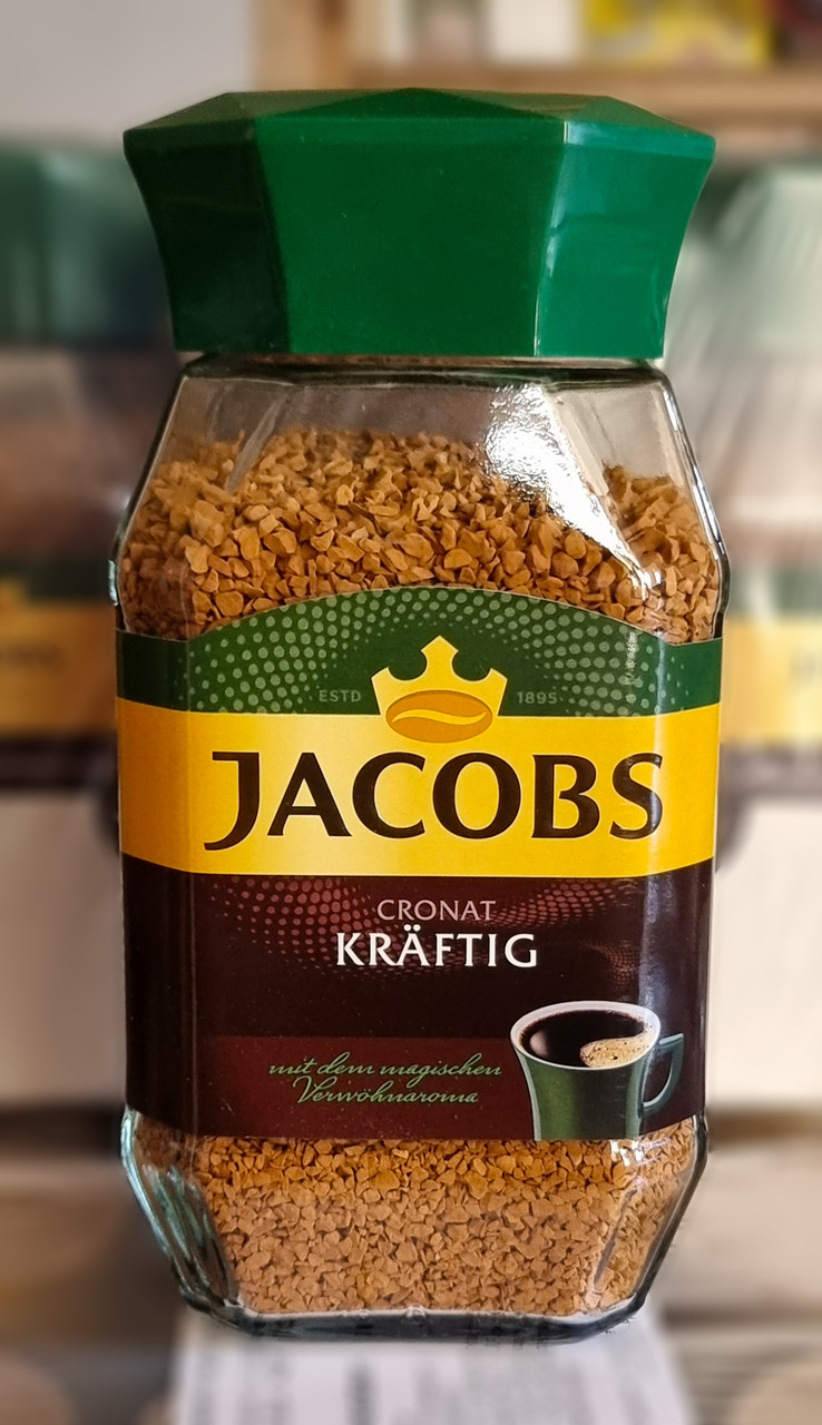 Кава розчинна "Jacobs Cronat Kraftig" 200 грамів Німеччина