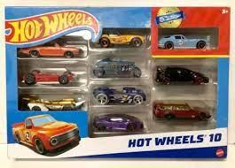 Набір з 10 базових автомобілів Hot Wheels 54886 Оригінал