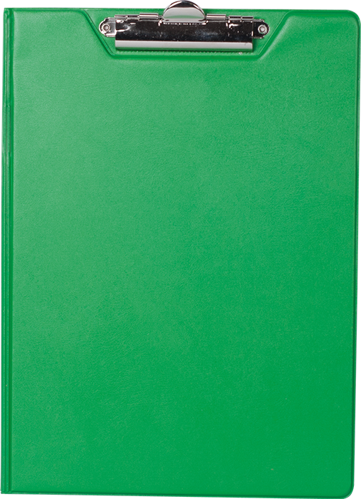 Кліборд-папка А4, PVC BUROMAX BM.3415-04 зелений