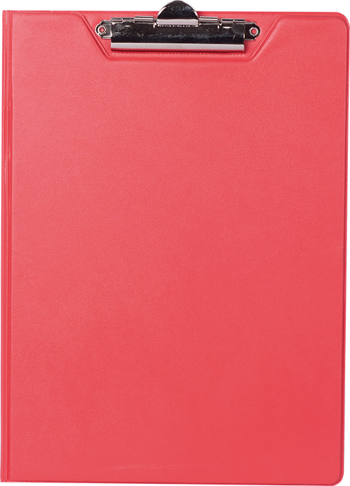 Клімборд-папка А4, PVC BUROMAX BM.3415-05 червоний