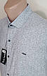 Стильна чоловіча сіра теніска Paul Smith vk-0210 в принт приталена Туреччина, чоловіча сорочка короткий рукав, фото 7