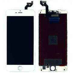 Дисплей (екран) Apple iPhone 6S Plus з тачскріном (білий AAA)