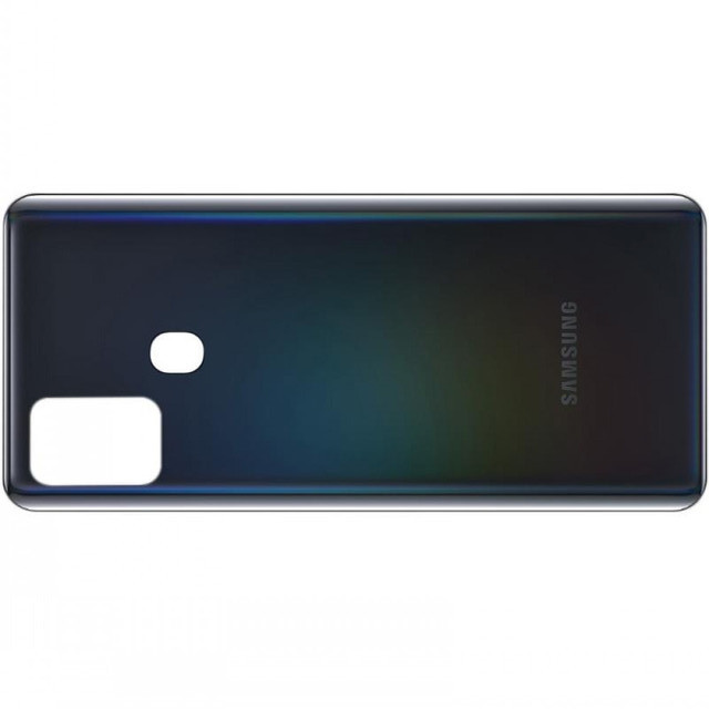 Задня кришка для смартфону Samsung A217 Galaxy A21s, чорний