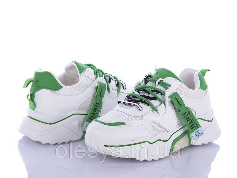 Жіночі білі модні кросівки тм Girnaive AB119-7 Розміри 38, 41, фото 1