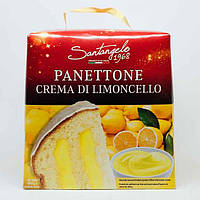 Panettone Santangelo Limoncello Панеттоне с кремом лимончелло 908 г Италия