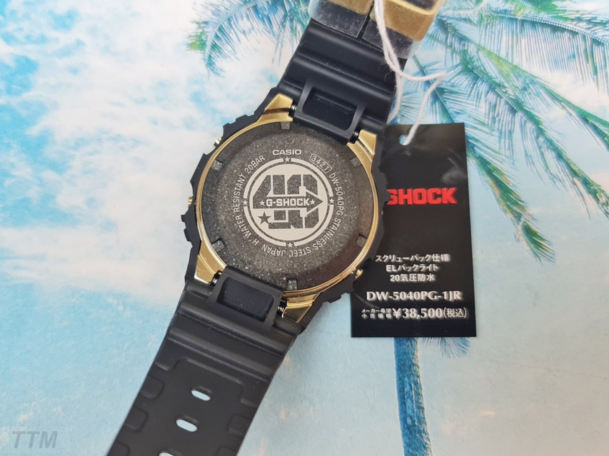 n*i様 CASIO G-SHOCK DW-5040PG-1JR 40th Мужские часы Casio G-shock DW-5040PG-1JR 40th Anniversary