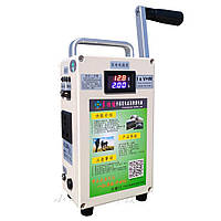 Генератор з ручним приводом XY-201L, 5/12/220V, DC: 12V/240W
