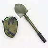 Саперна лопата 5в1 з чохлом, Олива + Подарунок Карабін тактичний на стропі / Мала піхотна лопата, фото 9
