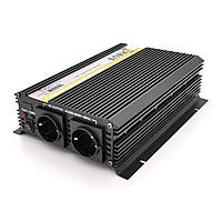 Інвертор напруги ORBUS ORMS24-1800 (1800 Вт), 24/220 V, approximated, 2 Shuko, клемні дроти, 5