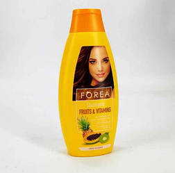 Шамупнь Forea Shampoo Fruits & Vitamins для волосся Фореа 500 мл Німеччина