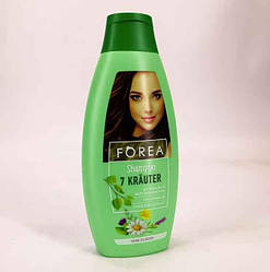 Німецький шампунь Forea для волосся 7 трав 500 мл Фореа