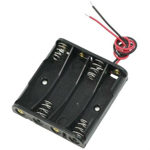 Відсік для батарей 18650 x 4 з дротами