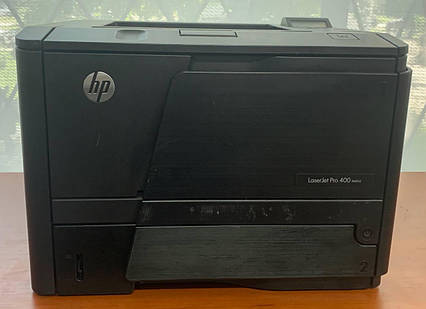 Лазерний принтер HP LaserJet Pro 400 M401d б.в, фото 2