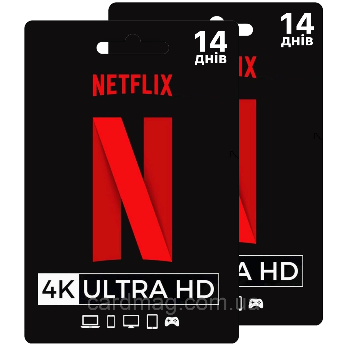 Активація передплати Netflix Premium 4K Ultra HD на 28 днів (Акаунт на 1 пристрій)