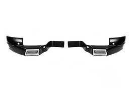 Накладка на задній бампер Meliset для Volkswagen Amarok 2010-2022 Склопластик