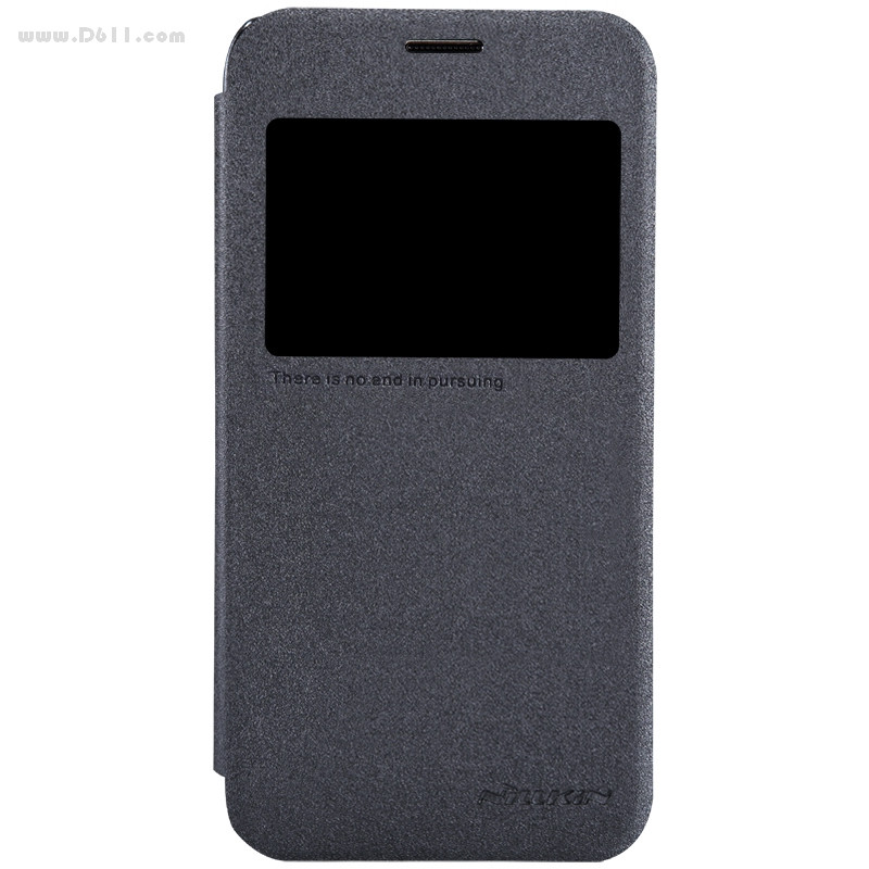 Чехол Nillkin Sparkle Leather Case для Samsung Galaxy S5 mini (G800) Dark Grey - фото 1 - id-p158645062