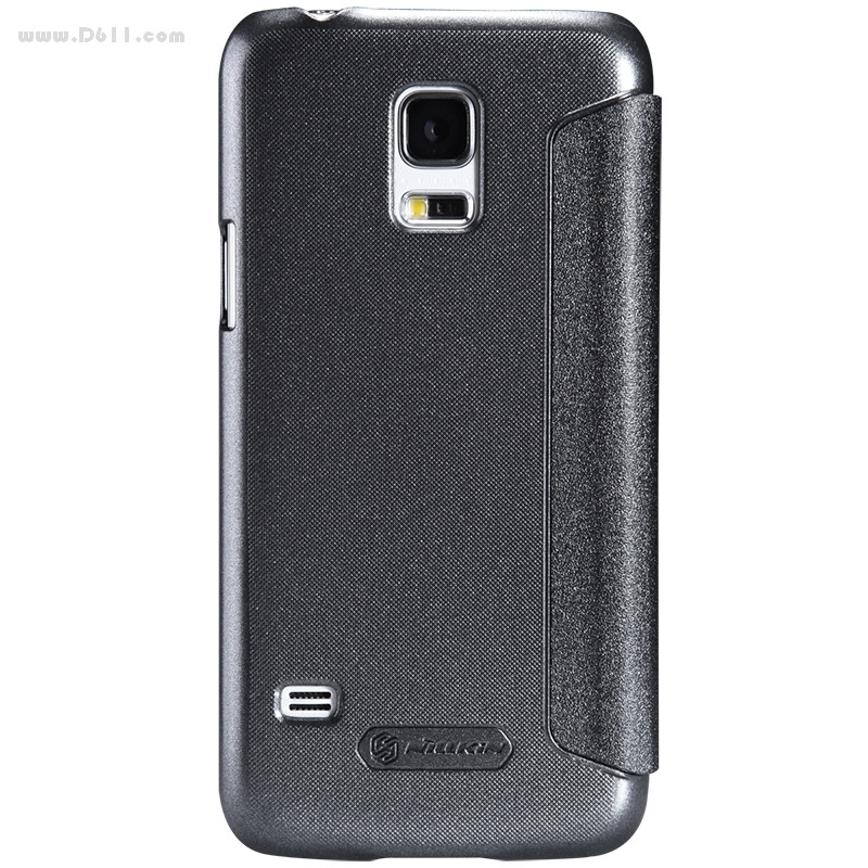 Чехол Nillkin Sparkle Leather Case для Samsung Galaxy S5 mini (G800) Dark Grey - фото 2 - id-p158645062