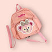 Дитячий рюкзак, портфель, стильний, білий, рожевий, фіолетовий, No 570, фото 3