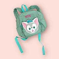 Детский рюкзак, портфель, стильный, белый, розовый, фиолетовый, № 570
