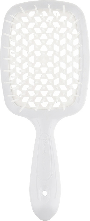 Гребінець для волосся білий Janeke Superbrush Small 56SP234 BIA, фото 1