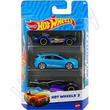 Іграшкова машинка Hot Wheels Подарунковий набір автомобілів 3 шт. (К5904)