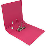 Папка реєстратор, сегрегатор A4 Delta Axent (75 мм, двостороння, зібрана, рожевий) D1712-05C, фото 2