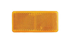 Світловідбивач жовтий  прямокутний