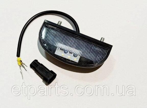 Підсвітка номерного знаку діодна чорна 24В