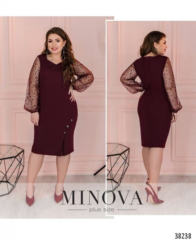 Витончена жіноча сукня, тканина "Креп-дайвінг" 54, 56 розмір 54