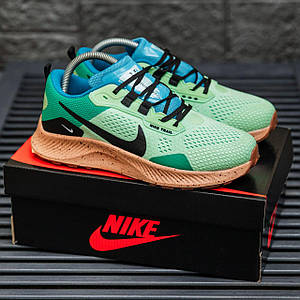 Чоловічі Кросівки Nike Zoom Pegasus Trail 3 Green Blue Beige 41-42-43