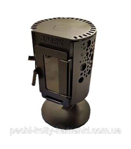 Купить Буржуйка для дачи B.k.l.100 со вторичным дожигом со стеклом 4-8 ...