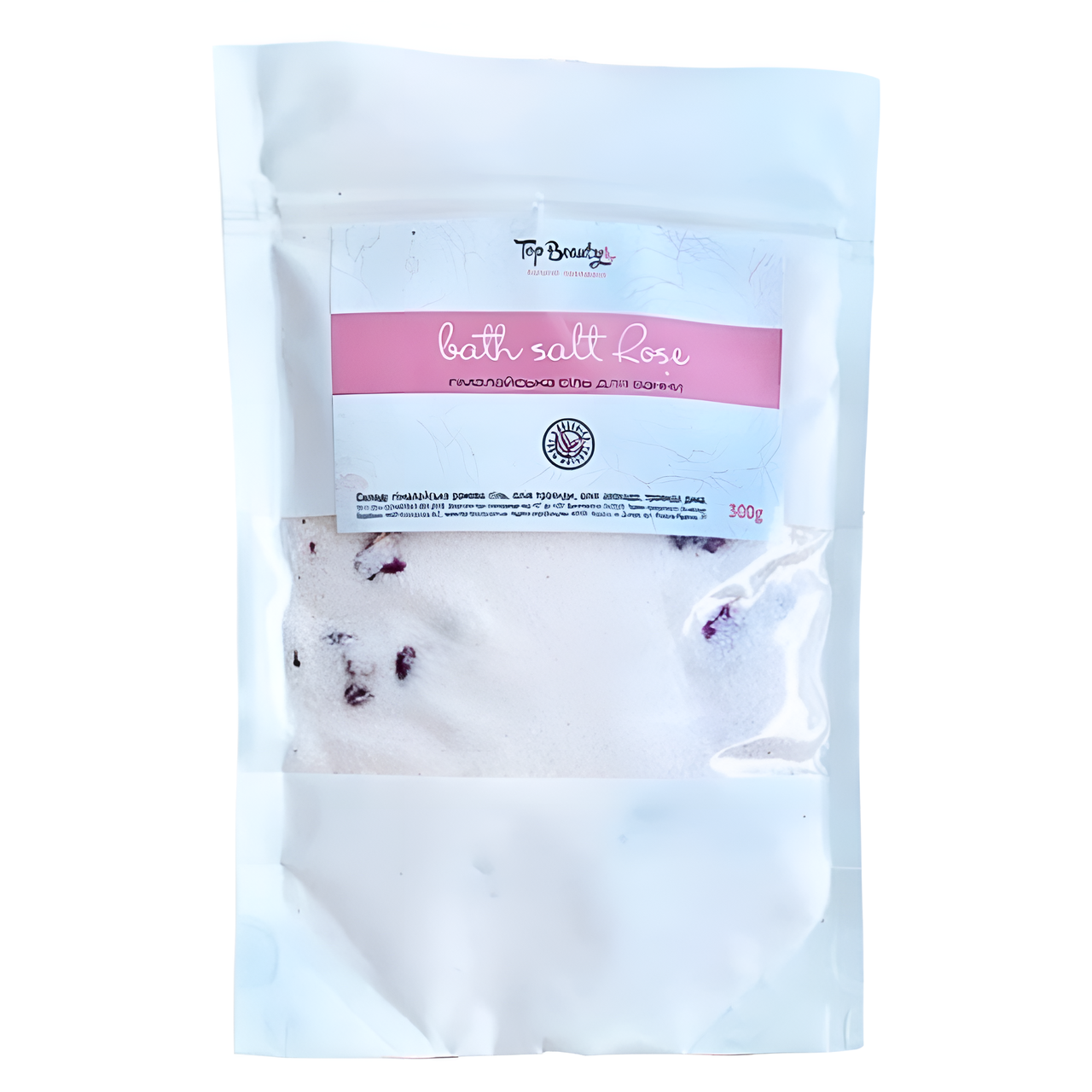 Сіль Гімалайська з пелюстками троянди для ванни Top Beauty Bath Salt Rose 300 г