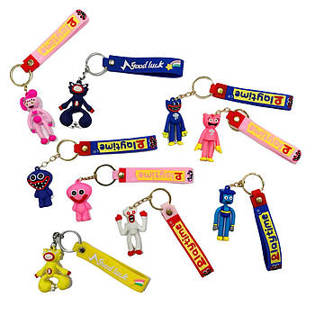 Брелок дитячий  Хагі-Вагі асорті з гумовим браслетом  №705