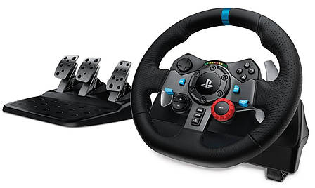 Комплект (руль, педалі) Logitech G29 Driving Force Racing Wheel (941-000110, 941-000112), фото 1