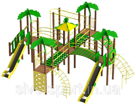 Ігровий комплекс "Острів" SiverSport KID808, фото 1