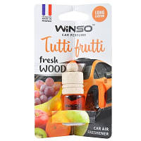 Ароматизатор для автомобиля WINSO Fresh Wood Tutti Frutti 4,5мл (530680) - Топ Продаж!