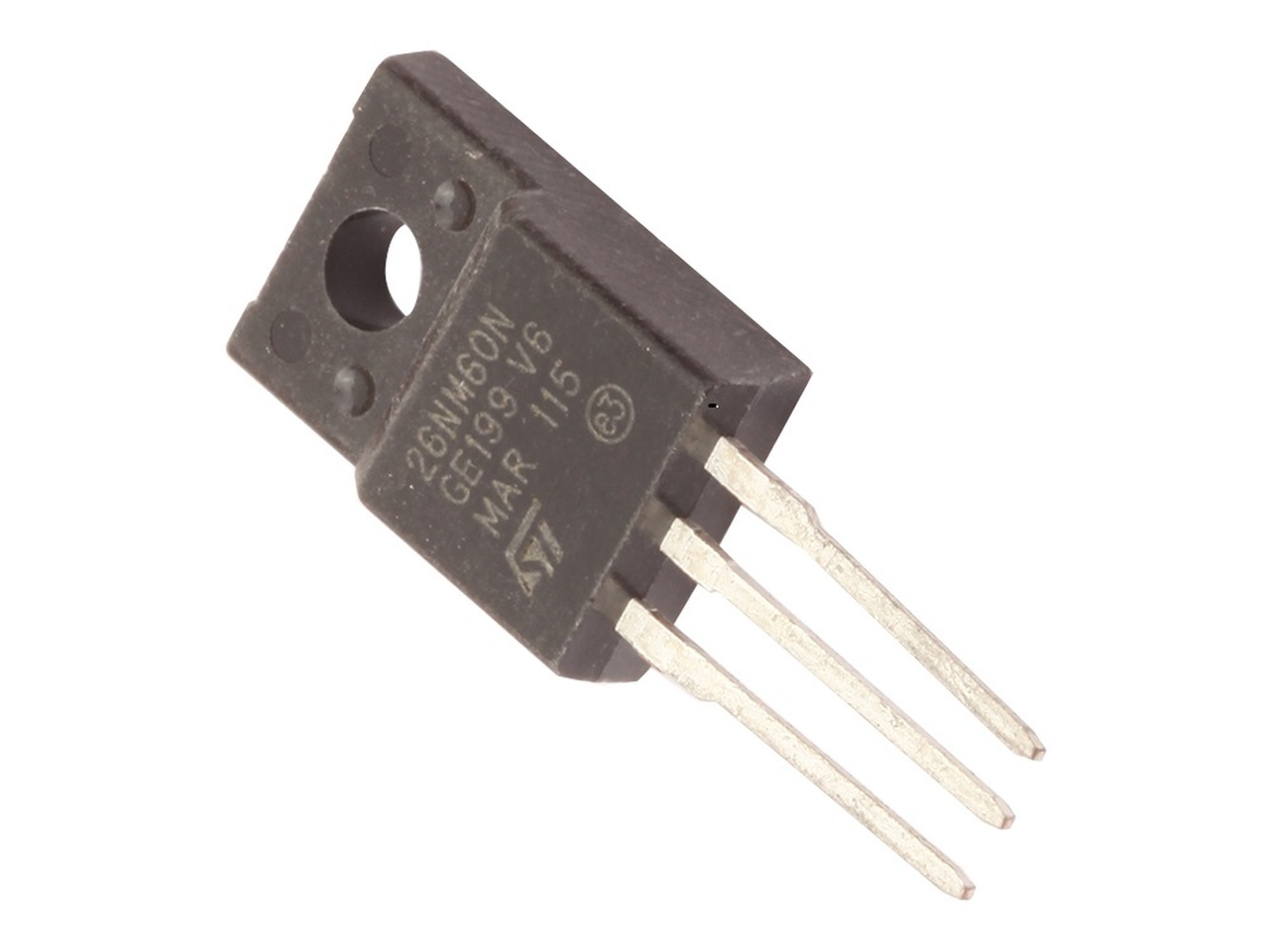 Транзистор STF26NM60N TO220FP 600 V 20 A - фото 1 - id-p1861408911