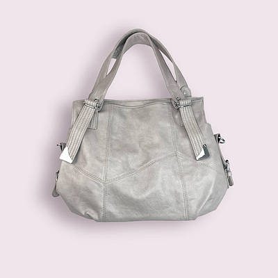 Жіноча модна сумка, бежевого кольору, стильна, повсякденна No 9075