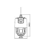 PTZ камера відеоспостереження 4 мп Hikvision DS-2SE7C144IW-AE(32X/4)(S5), фото 3