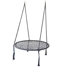 Стильний підвісний стілець,  Стілець-гніздо на підвісі, Підвішене сидіння з кріпленням