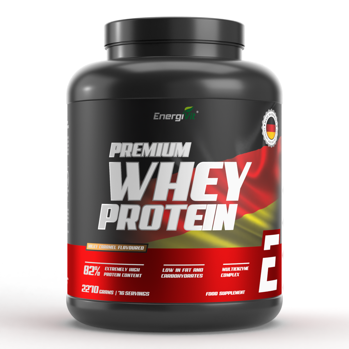 Протеїн - Комплексний протеїн - EnergiVit Premium Whey Protein 2270 grams