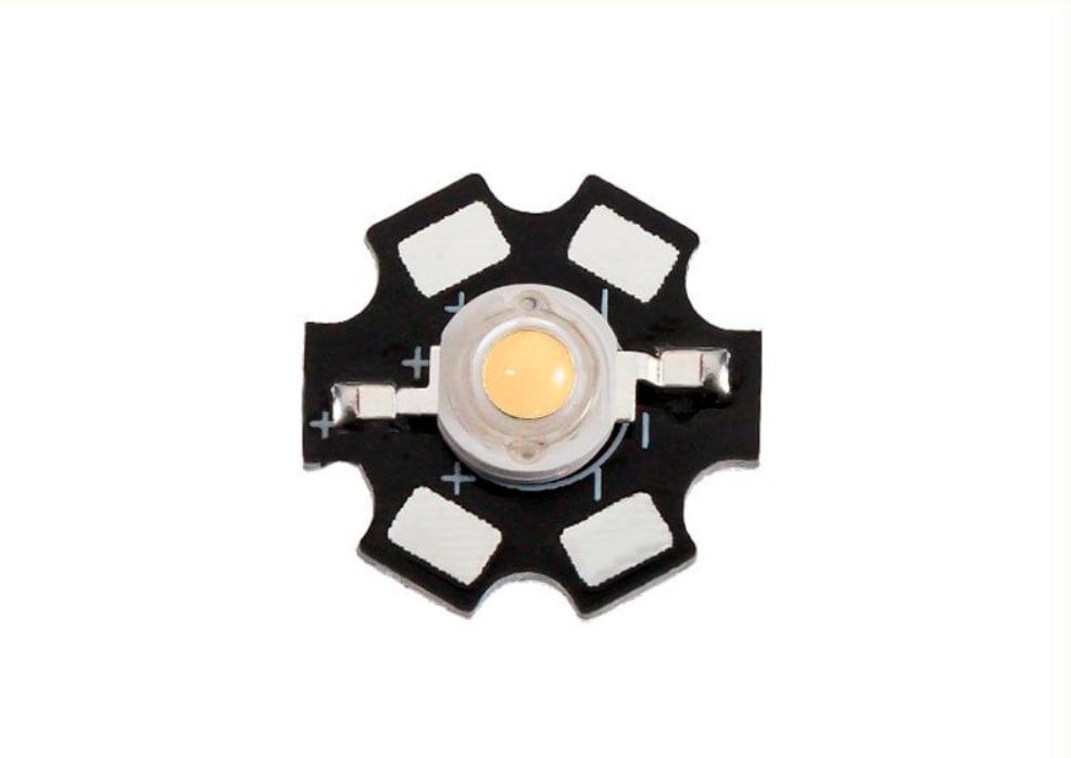Светодиод Epistar 3W, Fullspectrum, PCB. Світлодіоди для вирощування рослин.